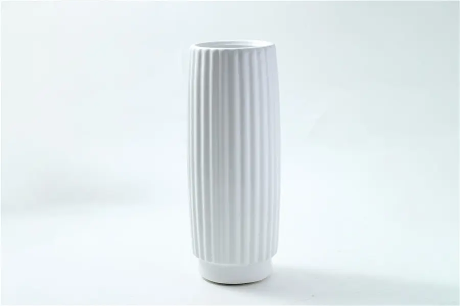 Minimalist Frosted Vase for Modern Home Decor