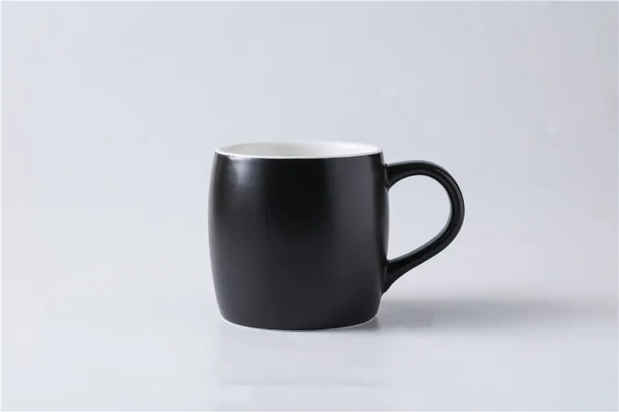Unique Oval Ceramic Cup: Ideal for Tea or Espresso