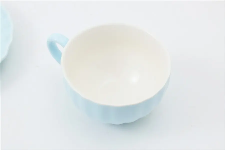 Macaron-Colored Ceramic Tea Set | Stylish Teapot, Cup & Saucer | Factory Direct